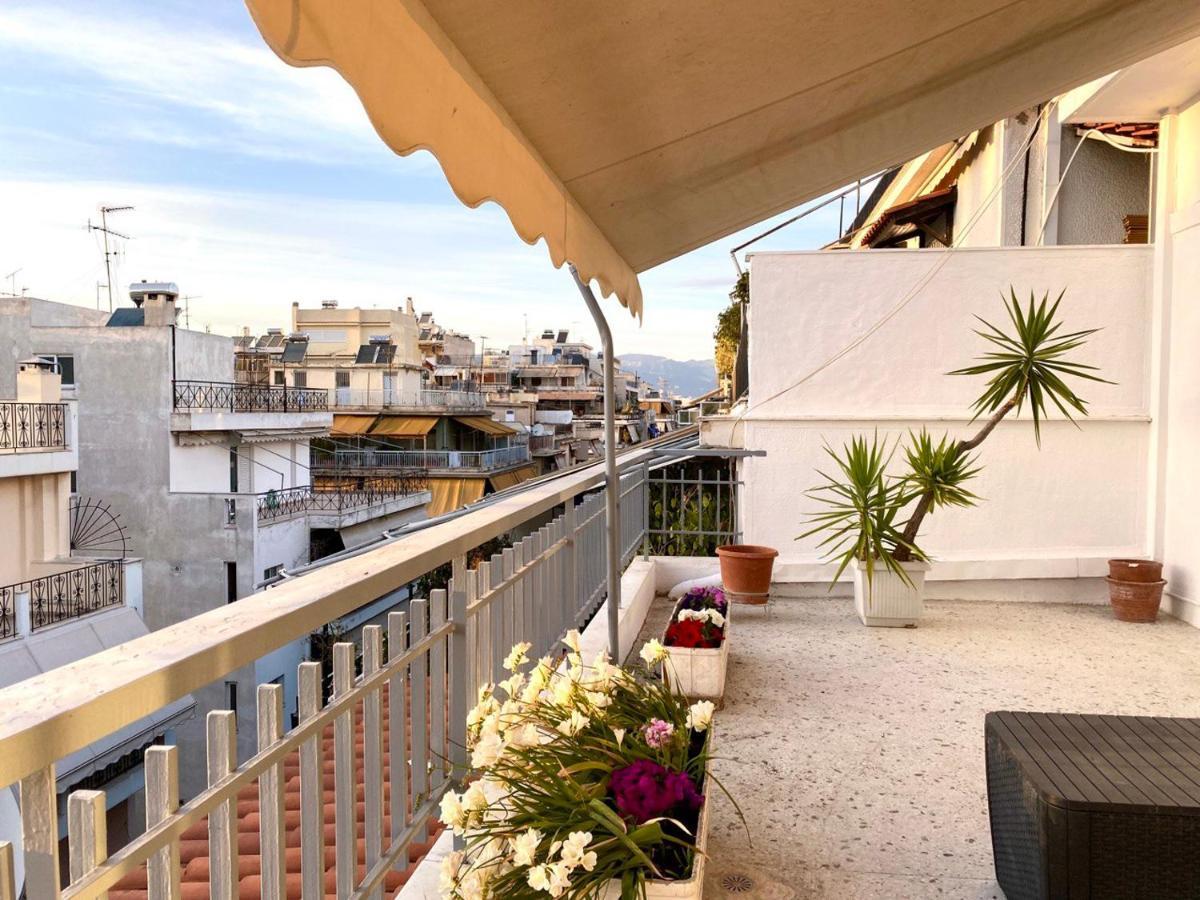Apartament Charming Flat With An Amazing View Ateny Zewnętrze zdjęcie